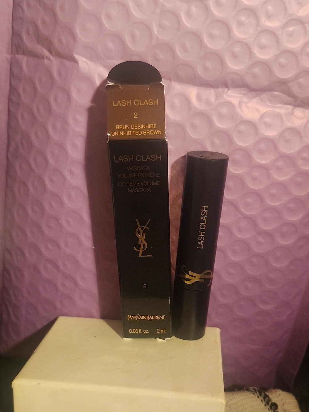 Yves Saint Laurent Lash Clash Mascara — Uninhibited Brown